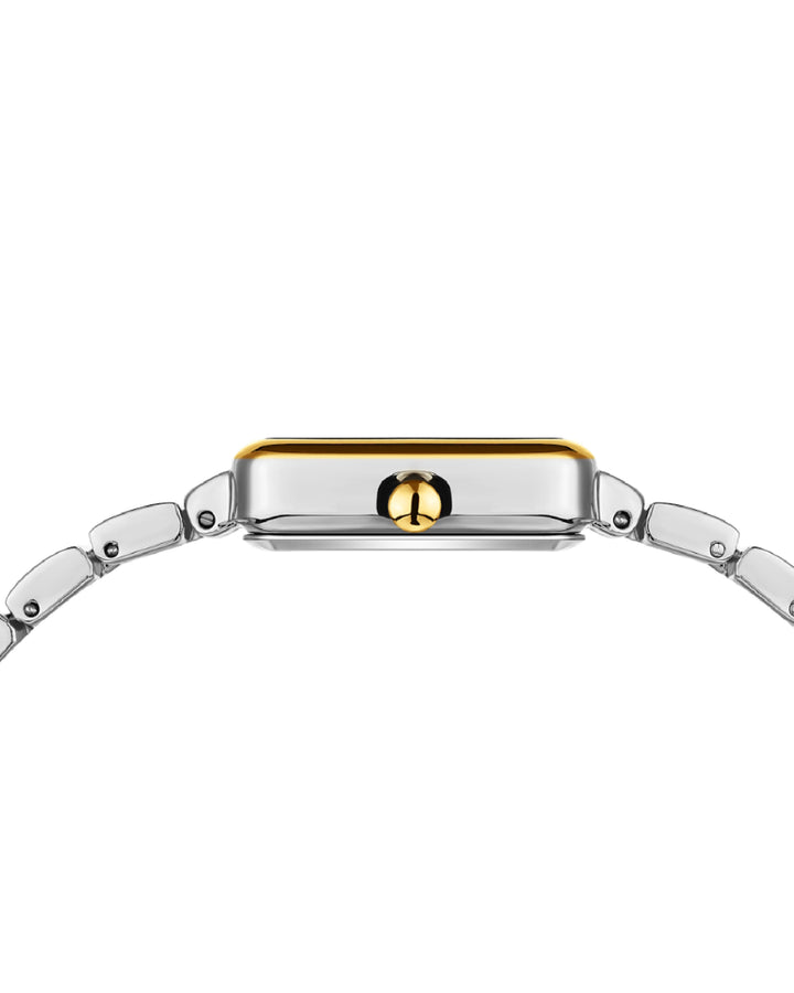 Two-Tone silver Gold (Dark Grey Dial)
