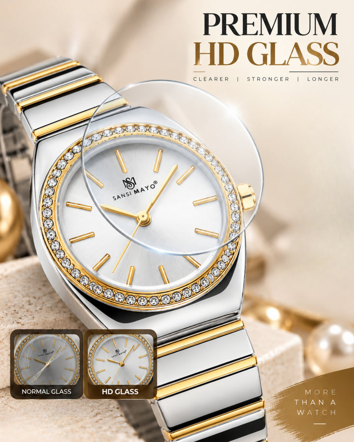 Egyptian Stone MIKA Edition (Grey Dial, Two Tone silver Gold)