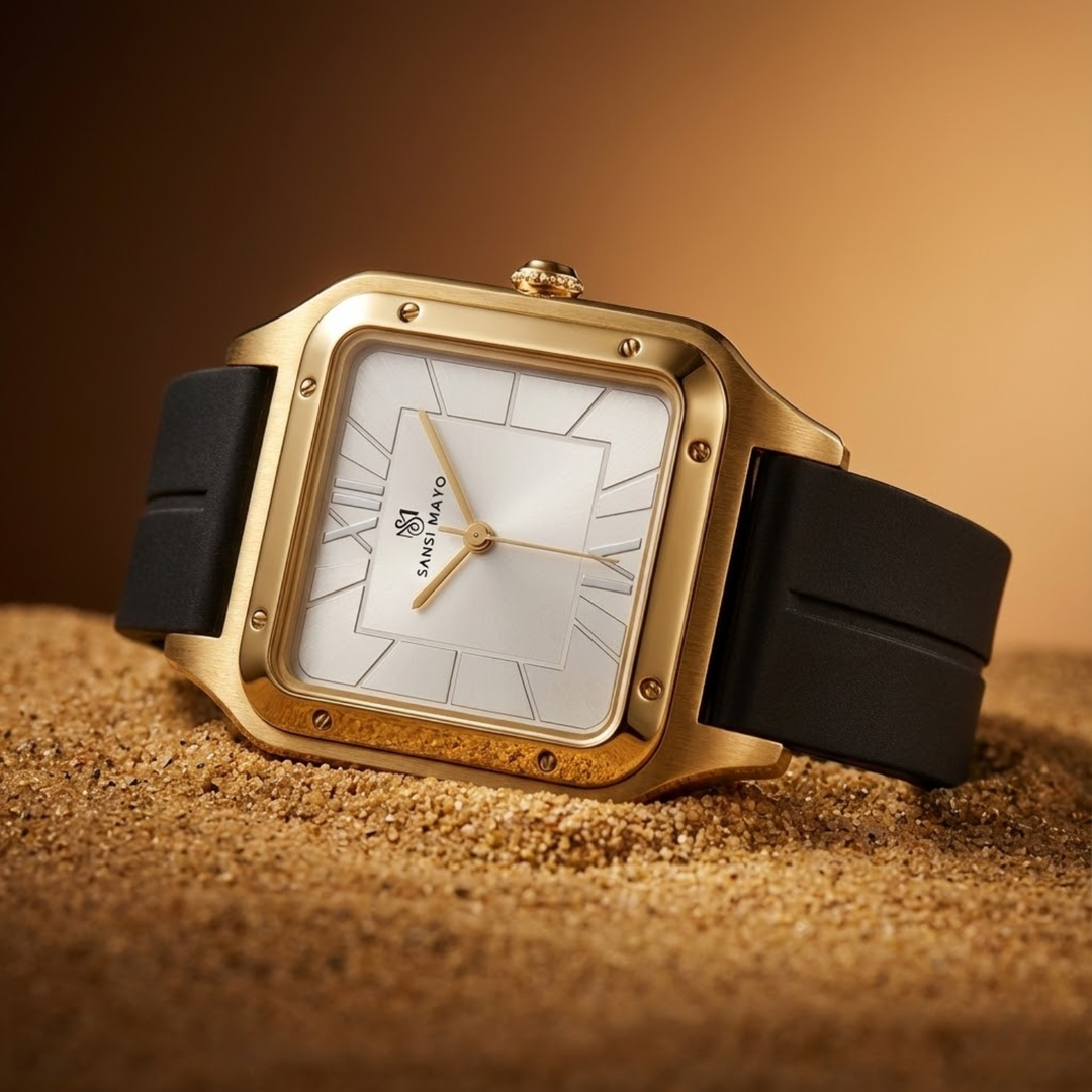 Frost White Square Analog