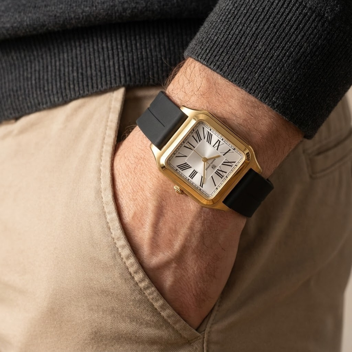 Pearl White Square Analog