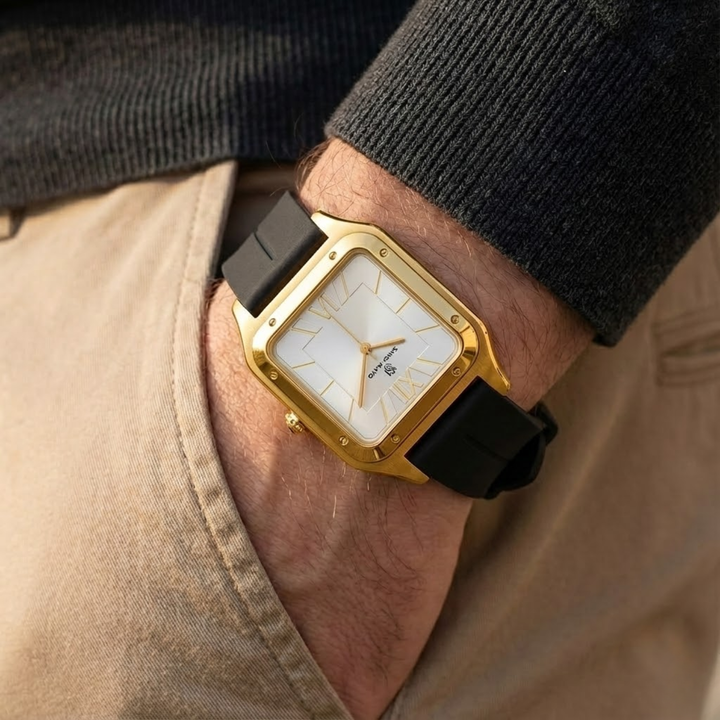 Frost White Square Analog