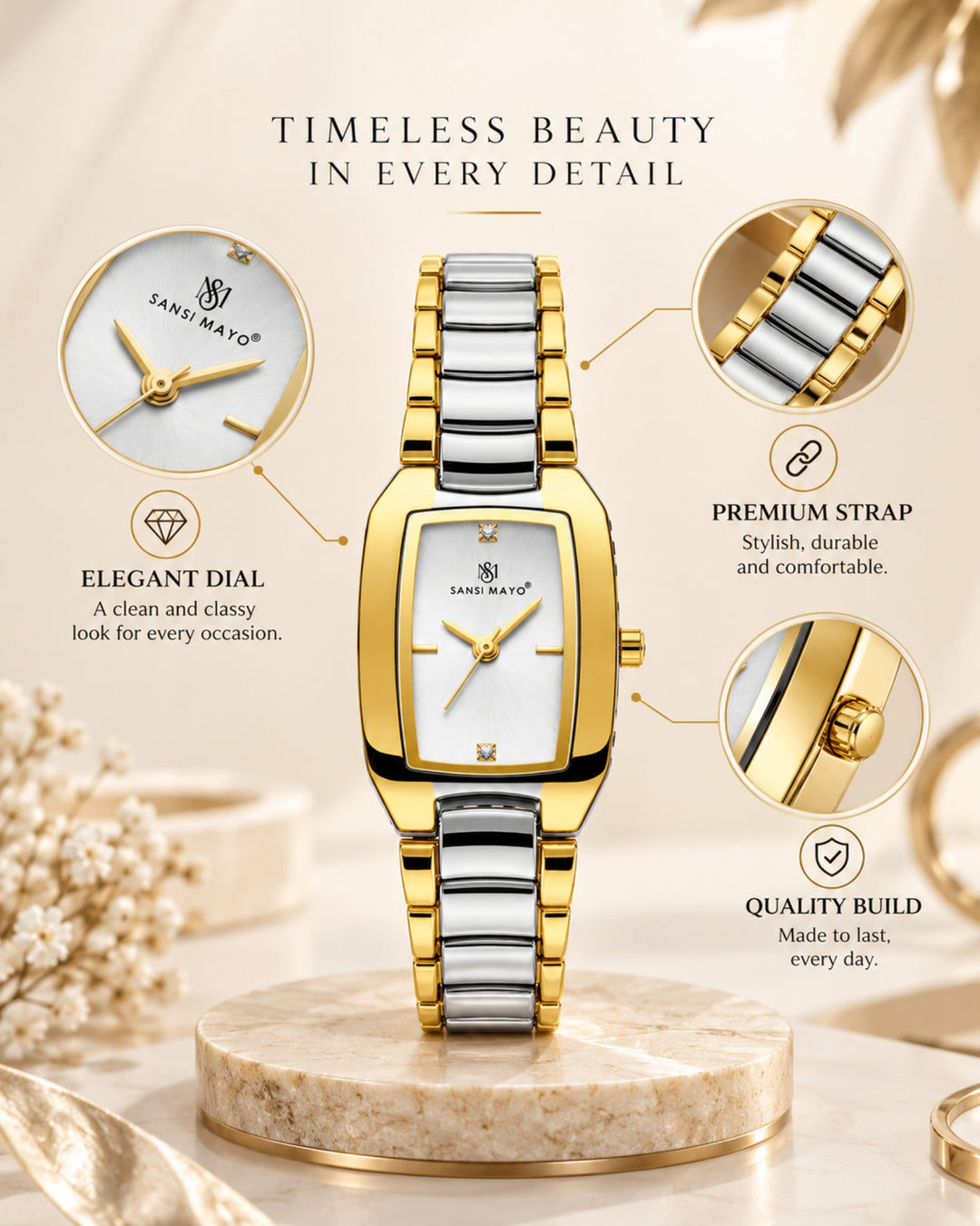 Opal White Analog
