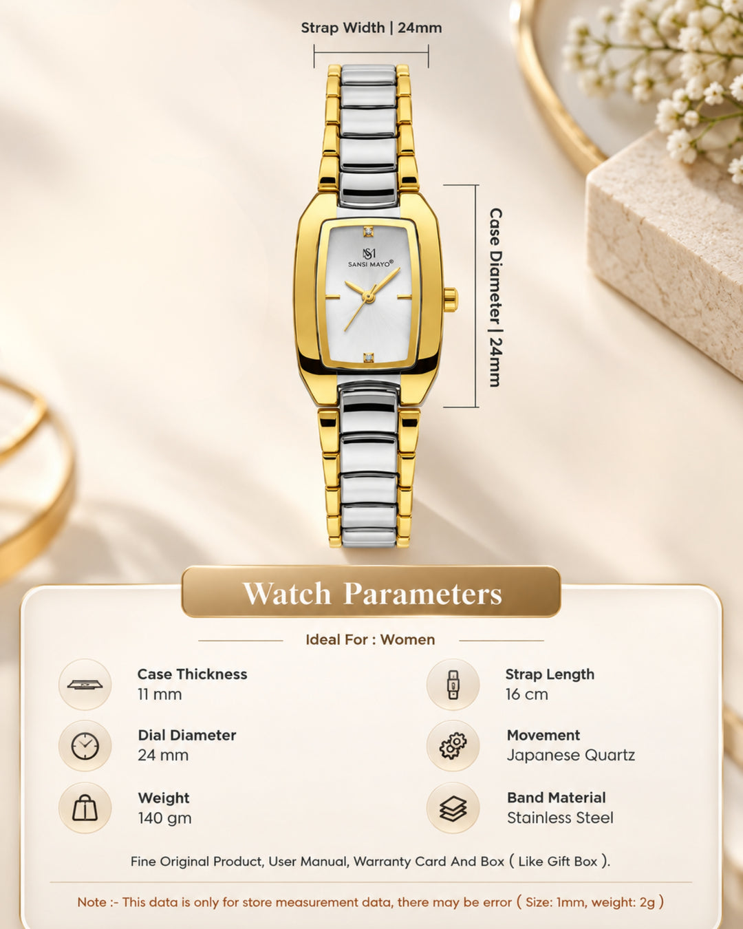 Opal White Analog