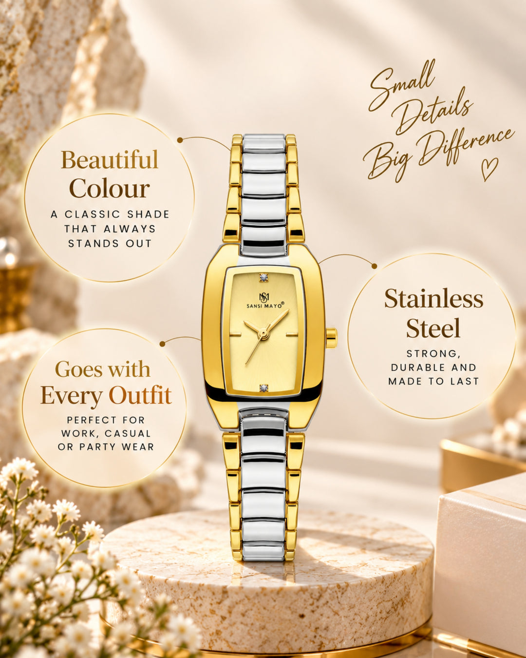 Soleil Gold Analog