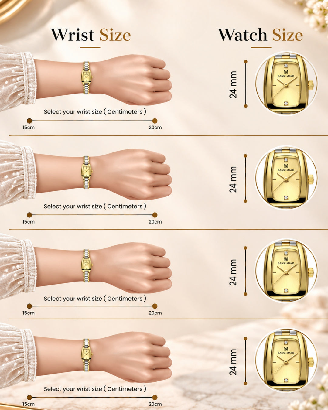 Soleil Gold Analog