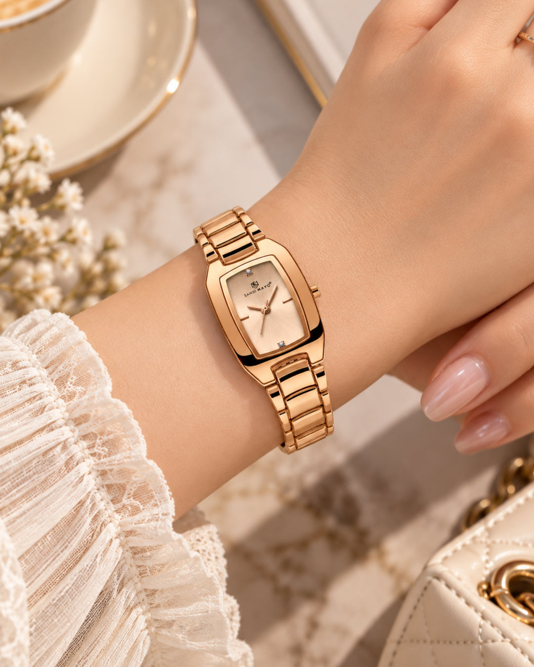 Rosegold Glow Analog