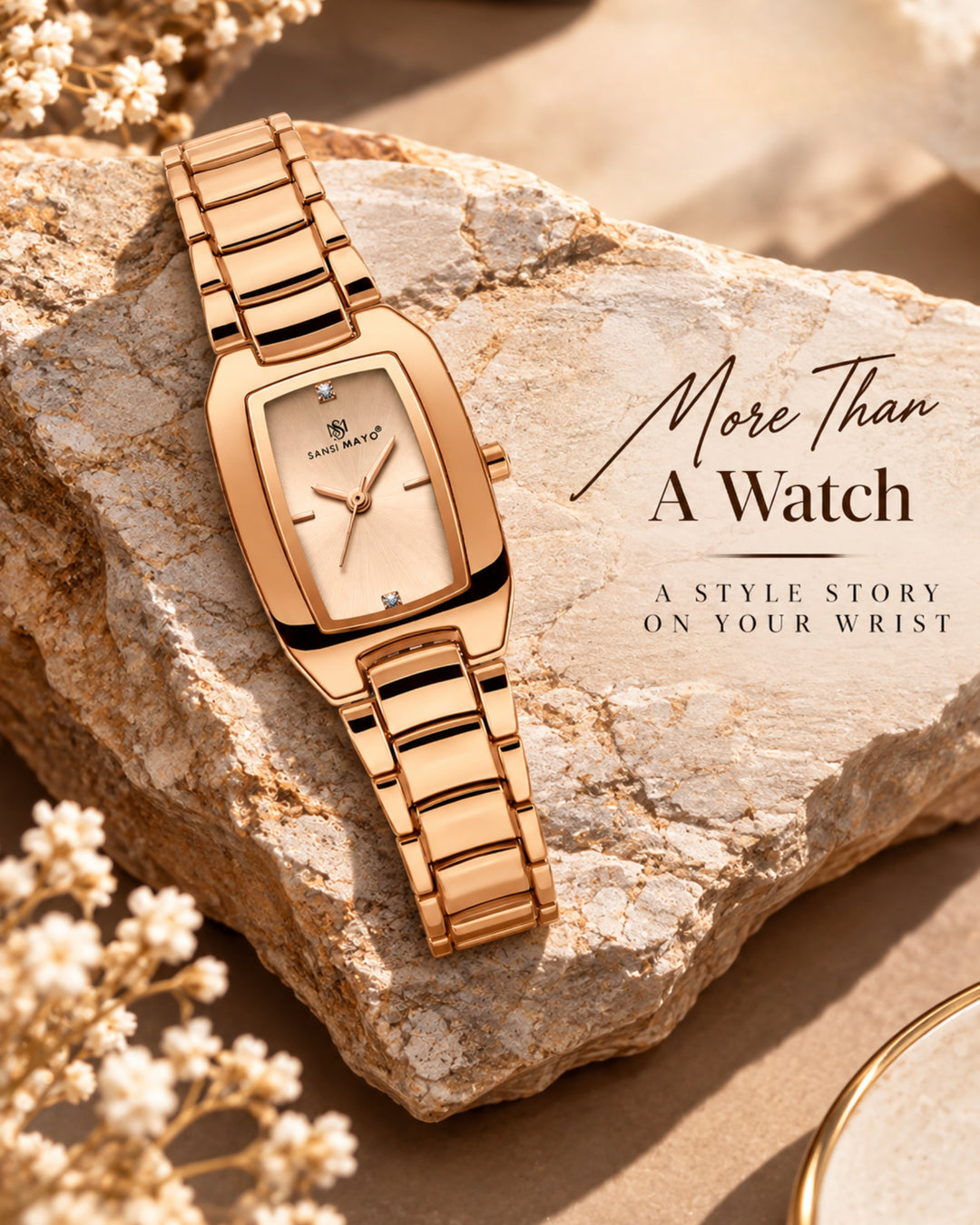 Rosegold Glow Analog