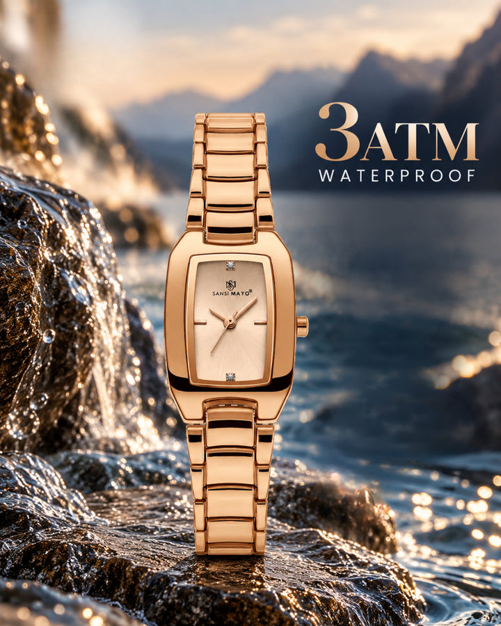 Rosegold Glow Analog