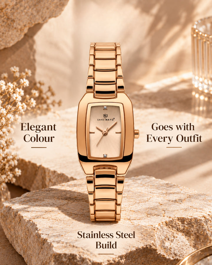 Rosegold Glow Analog