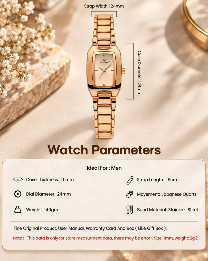 Rosegold Glow Analog