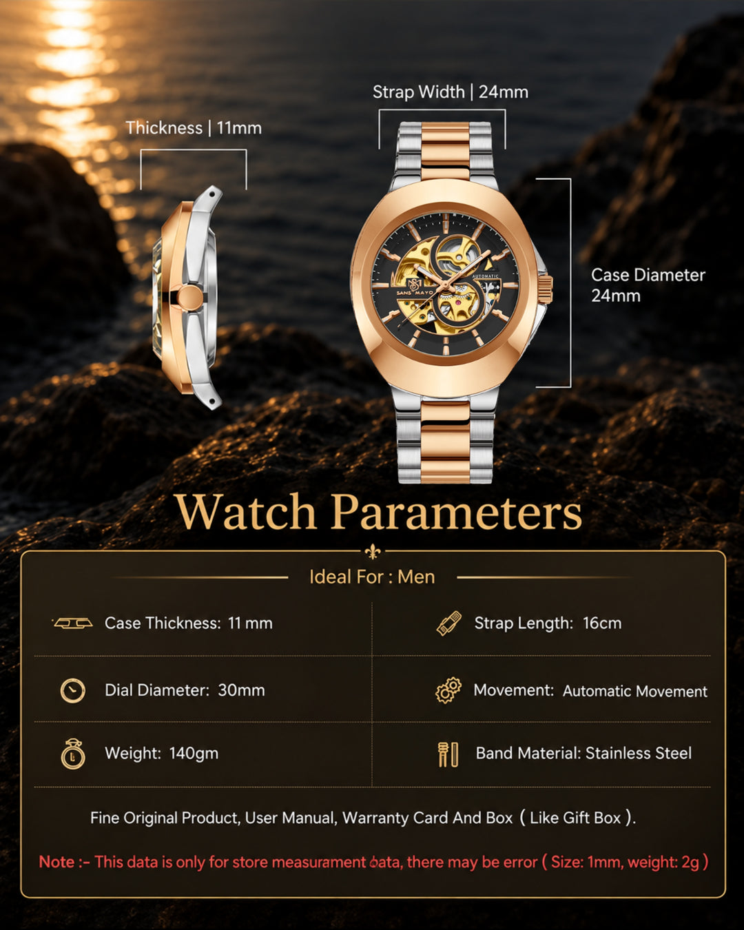 Midnight Black Automatic