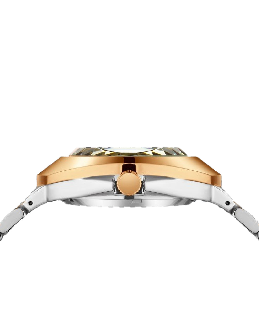 Zeus Edition Gold Skeleton Dial with Rose Gold & Silver Strap