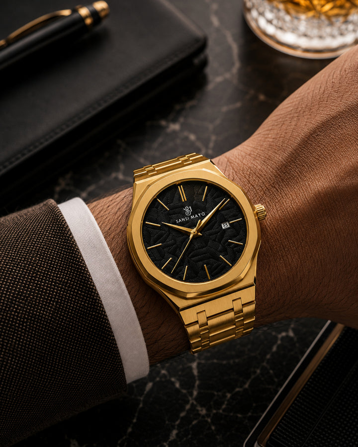Obsidian Black Two-Tone Analog