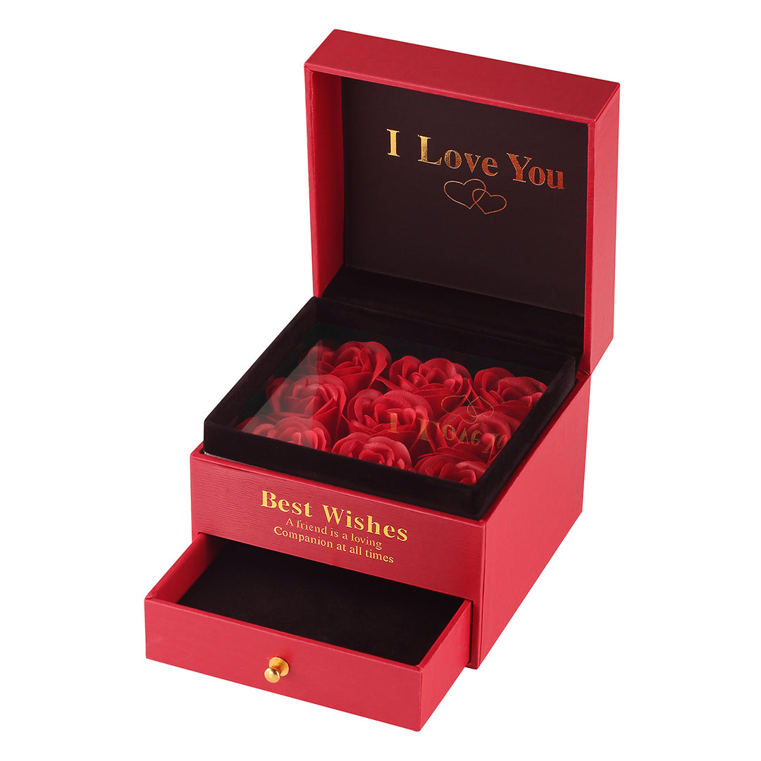 Sansi Mayo Premium Red Jewelry Box