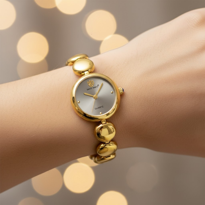 Sansi Mayo LYANA Grey Dial Gold Women’s Watch