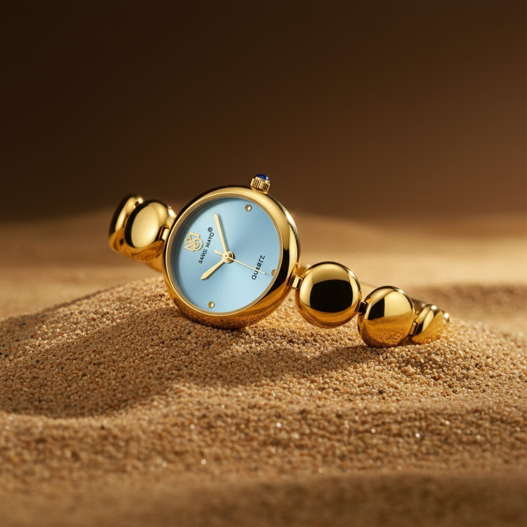 Sansi Mayo LYANA Sky Blue Gold Edition — Women’s Quartz Watch