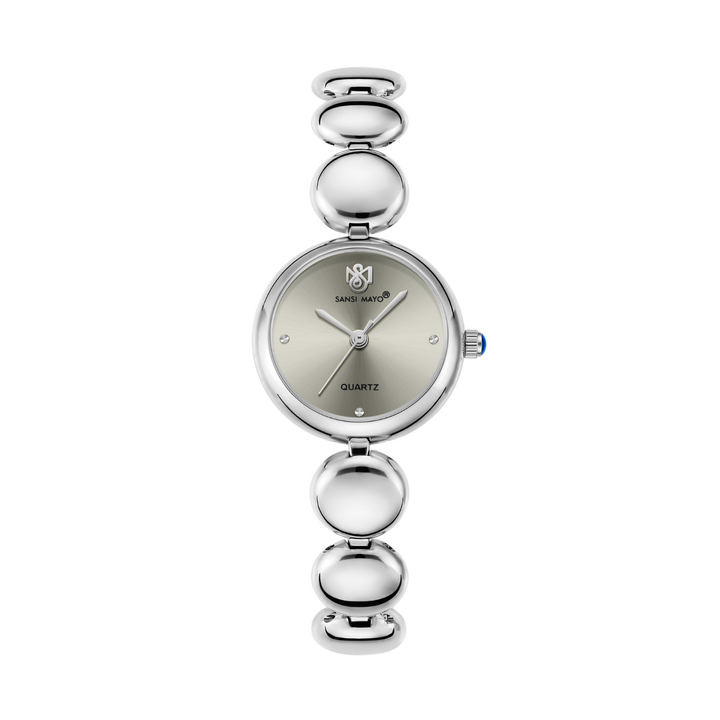 Sansi Mayo LYANA — Grey Dial & Silver Stainless Steel Women’s Watch