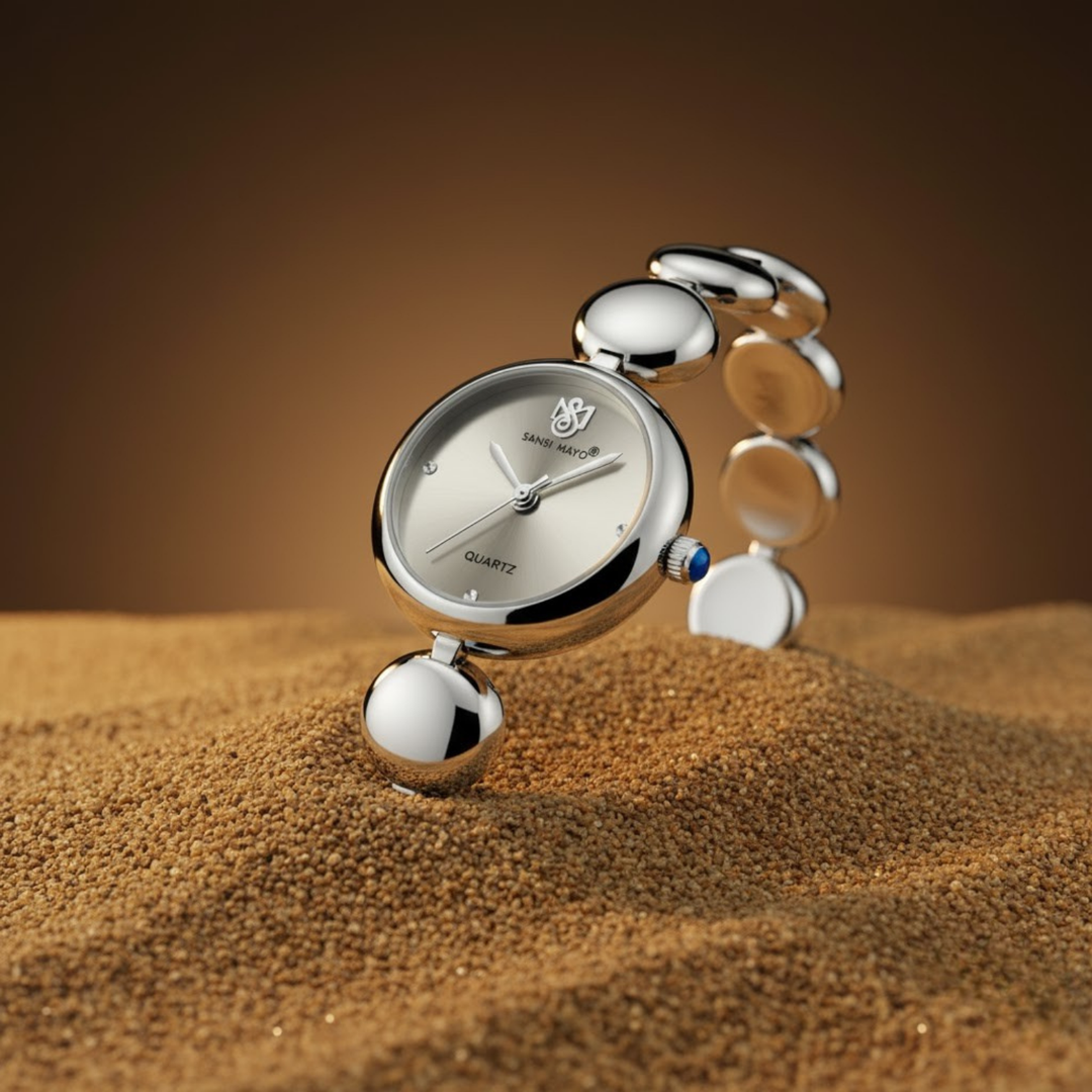 Sansi Mayo LYANA — Grey Dial & Silver Stainless Steel Women’s Watch