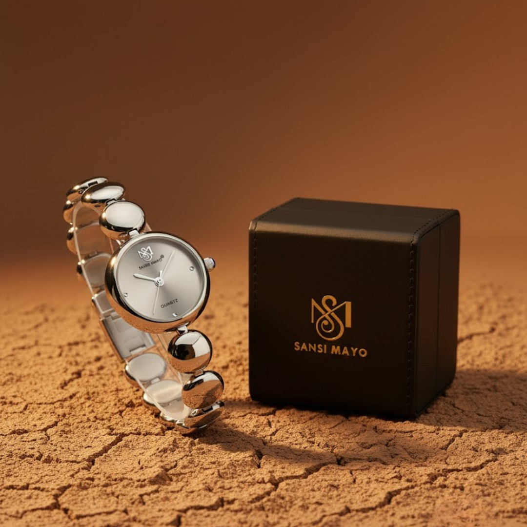 Sansi Mayo LYANA — Grey Dial & Silver Stainless Steel Women’s Watch