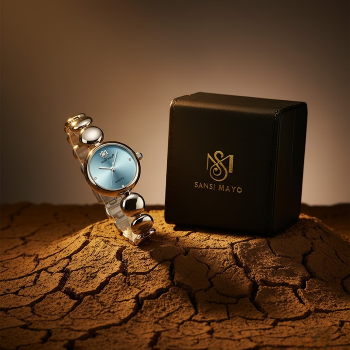 Sansi Mayo LYANA Silver Sky Blue Edition — Women’s Quartz Watch