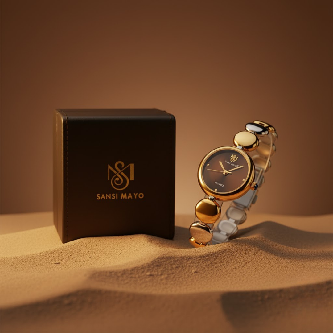 Sansi Mayo Lyana Brown Gold Edition — Women’s Quartz Watch