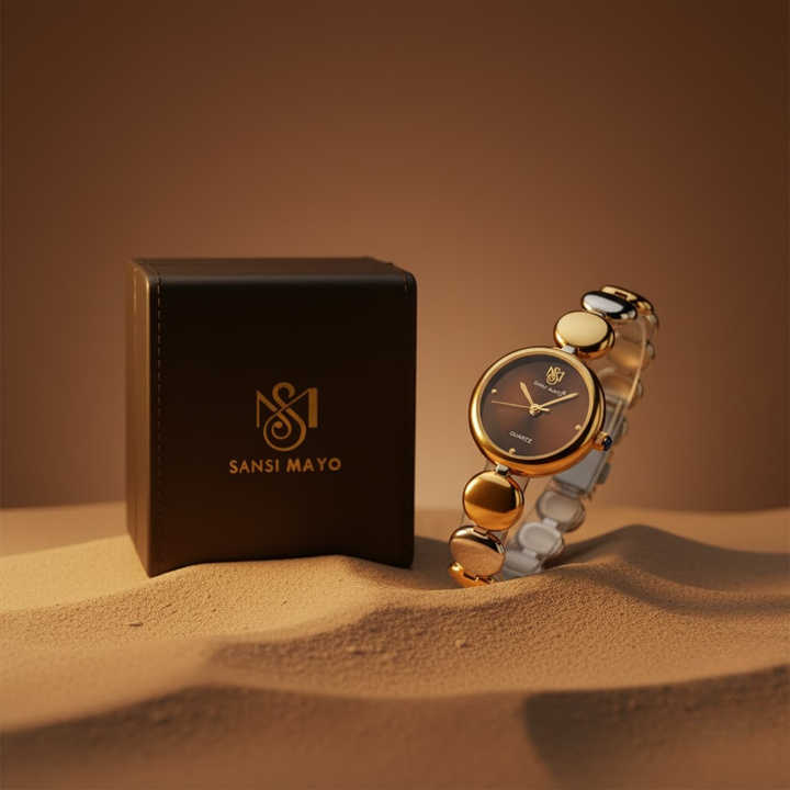 Sansi Mayo Lyana Brown Gold Edition — Women’s Quartz Watch