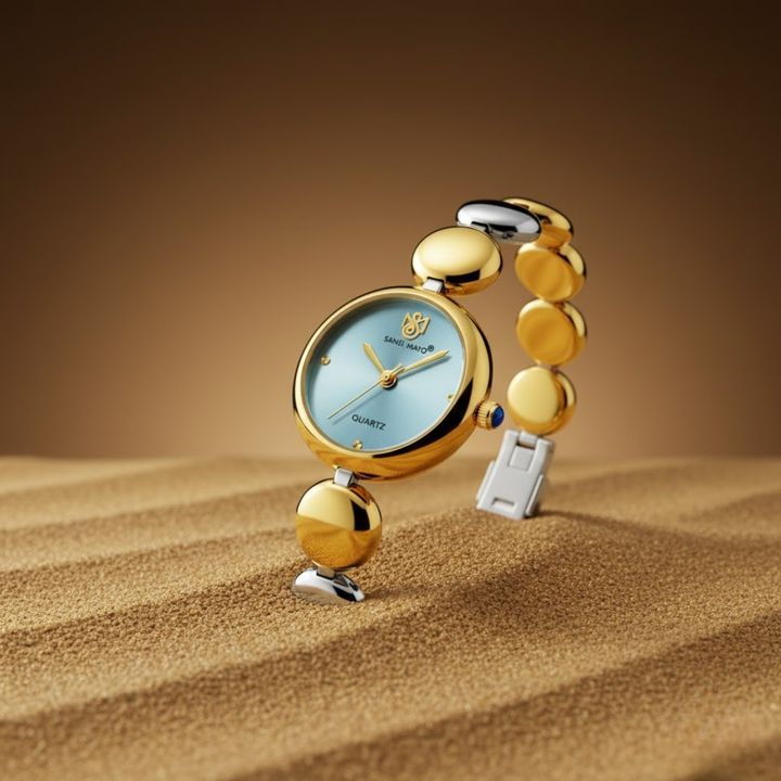 Sansi Mayo Lyana Sky Blue Gold Edition — Women’s Quartz Watch