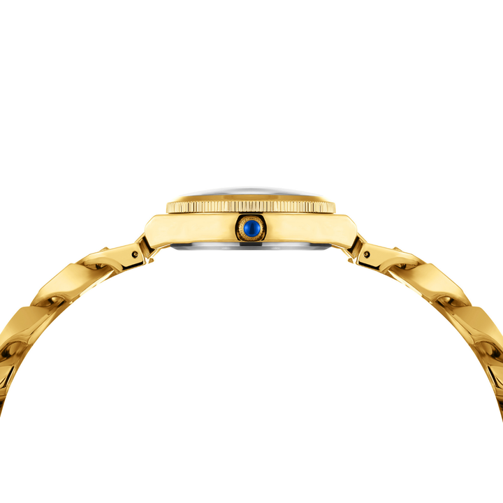 Sansi Mayo Liora Maroon Dial Gold Bracelet Watch