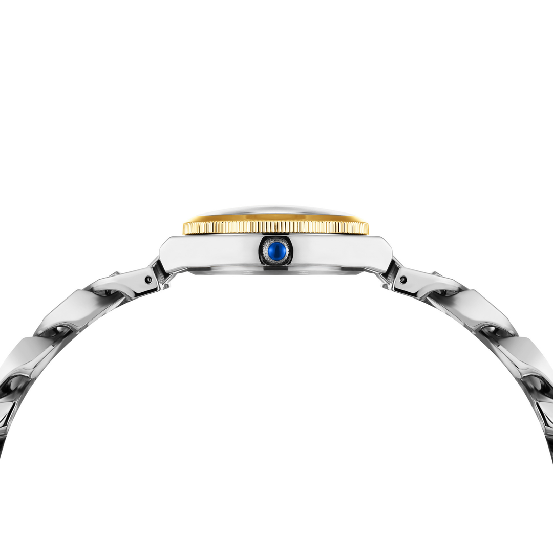 Sansi Mayo Liora Bracelet Style Watch — Grey Dial, Two Tone Silver Gold