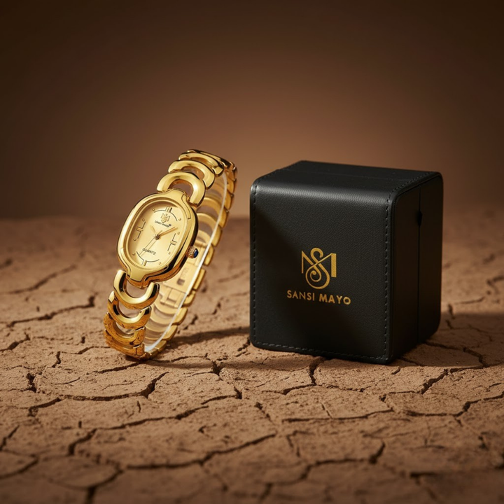 Sansi Mayo VETRA — Gold Dial & Gold Bracel