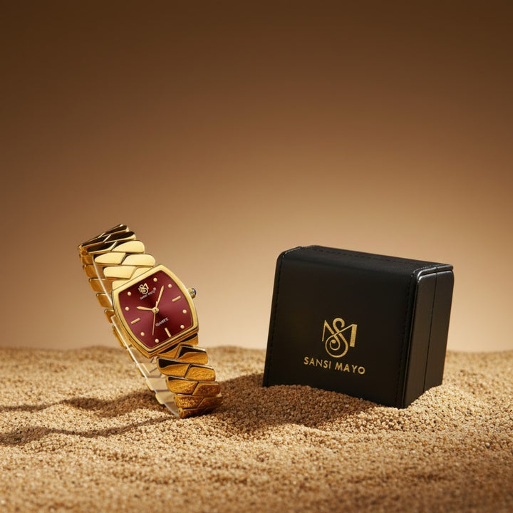 Nixie Maroon Gold Edition