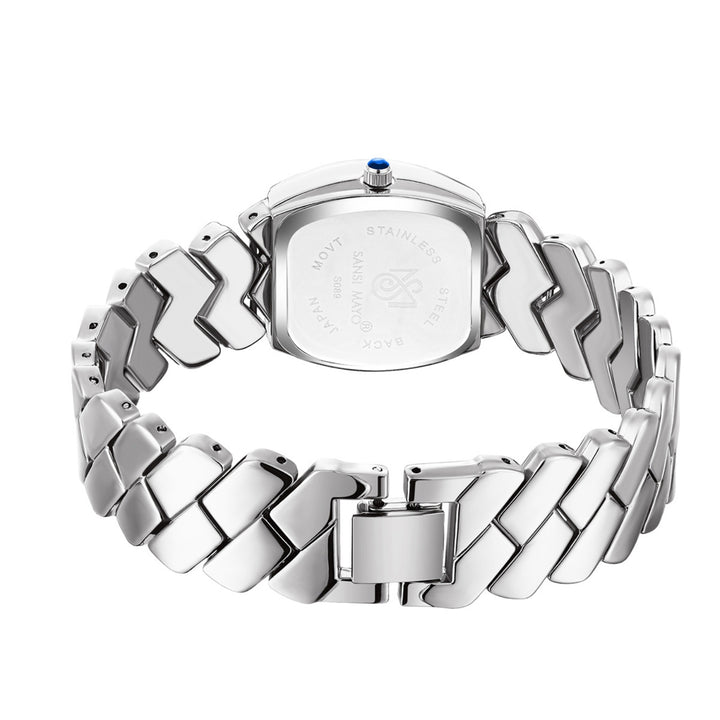 Nixie Black Dial Silver Bracelet