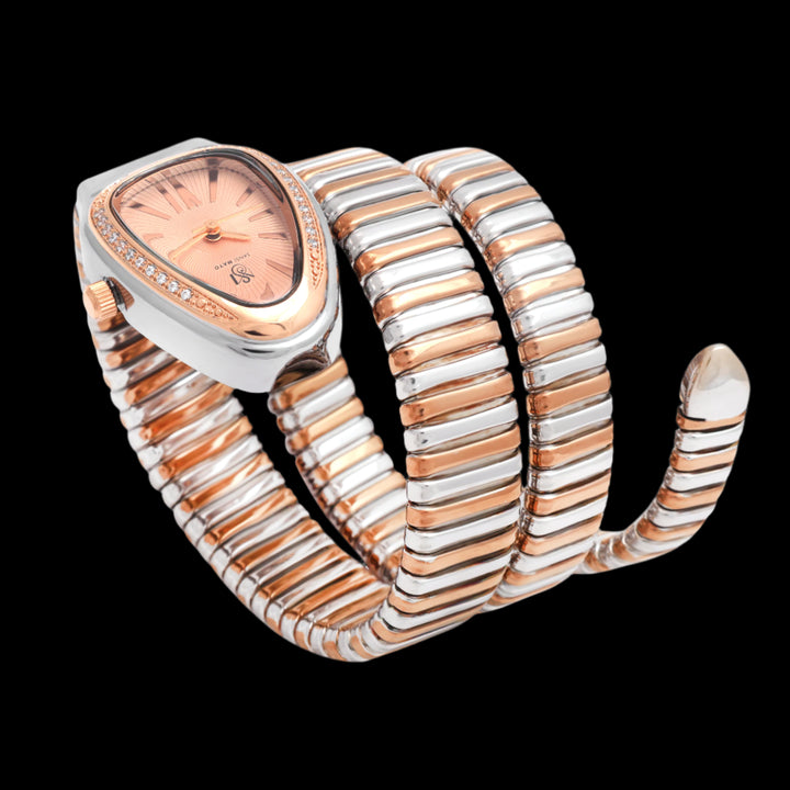Sansi Mayo Womens Snake Steel Wrist Watch