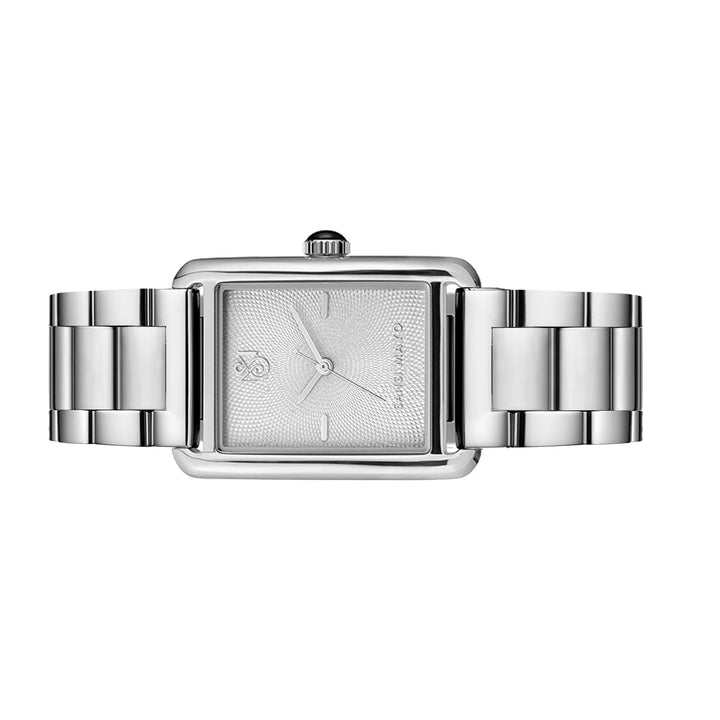 SANSI MAYO Women's Silver Stainless Steel Watch - Grey Dial | 10mm | Quartz