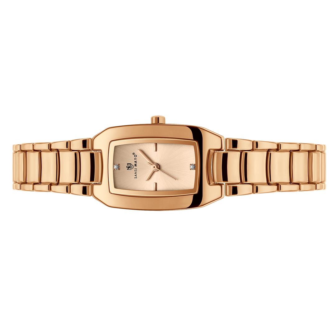 Naina Rosegold Glow Analog