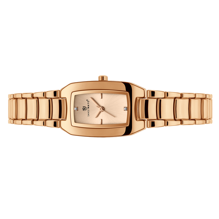 Naina Rosegold Glow Analog