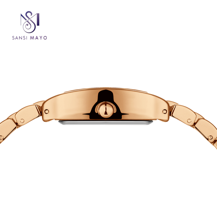 Naina Rosegold Glow Analog