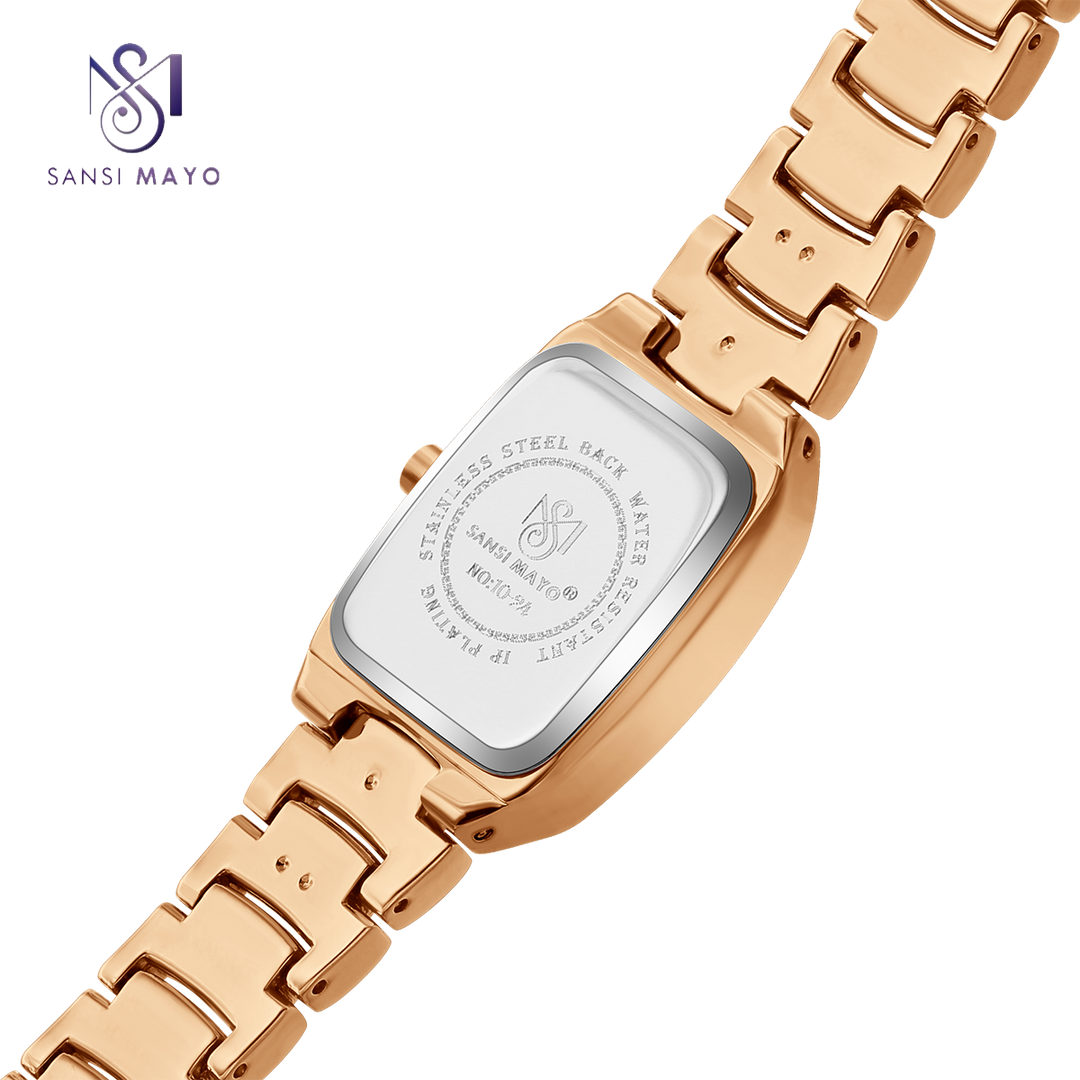 Naina Rosegold Glow Analog