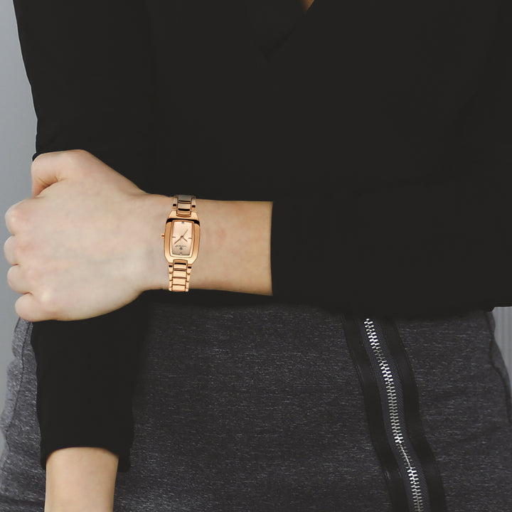 Naina Rosegold Glow Analog