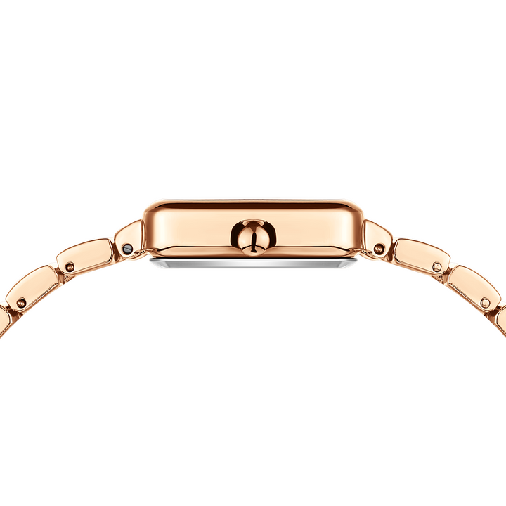 Sansi Mayo Lina Watch — Square Case Edition (Rose Gold, White Dial)