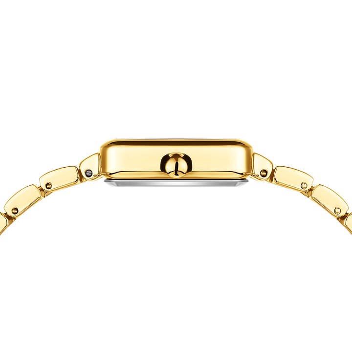 Sansi Mayo Lina Watch — Square Case Edition (Gold, Blue Dial)