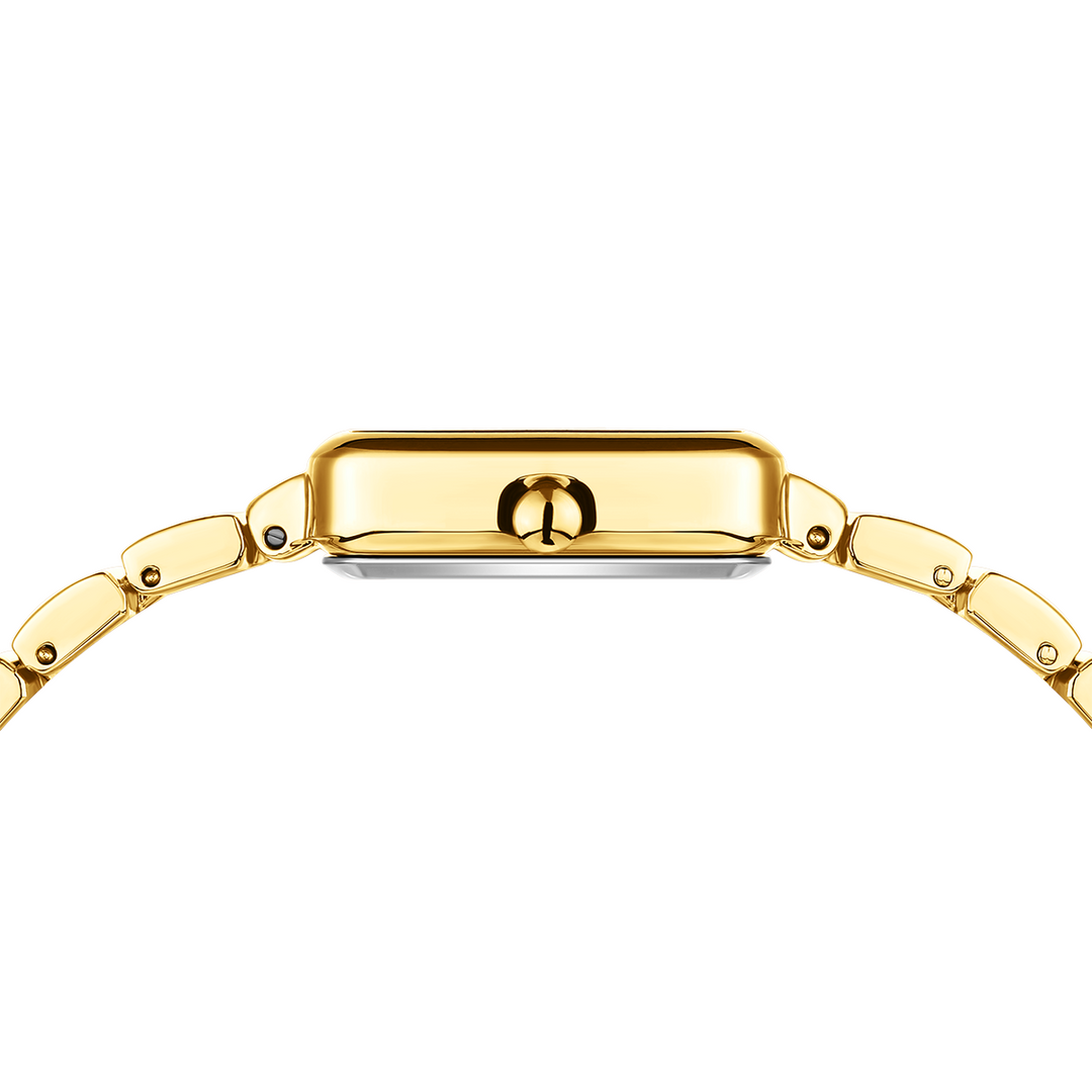 Sansi Mayo Lina Watch — Square Case Edition (Gold, Black Dial)