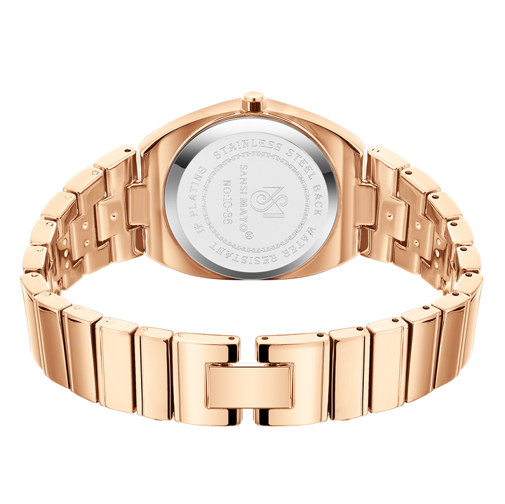 Sansi Mayo MIKA Rose Gold Dial & Strap Watch — Egyptian Stone Edition