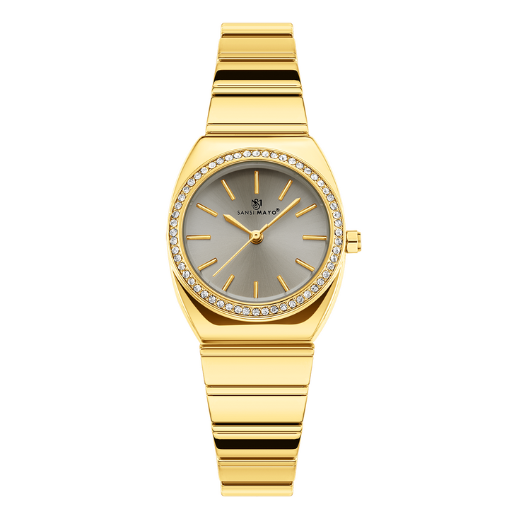 Sansi Mayo MIKA Grey Dial Gold Watch — Egyptian Stone Edition