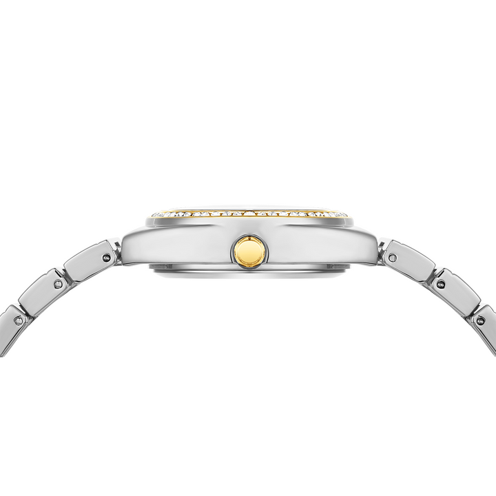 Sansi Mayo Women's Watch — Egyptian Stone MIKA Edition (Grey Dial, Two Tone silver Gold)