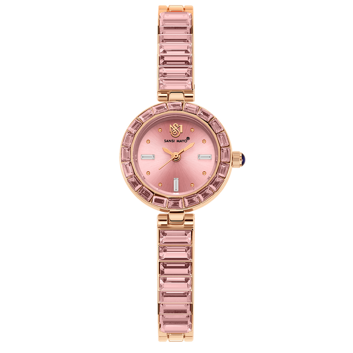 Infinity Egyptian Stone Rose Gold Pink Women’s Watch