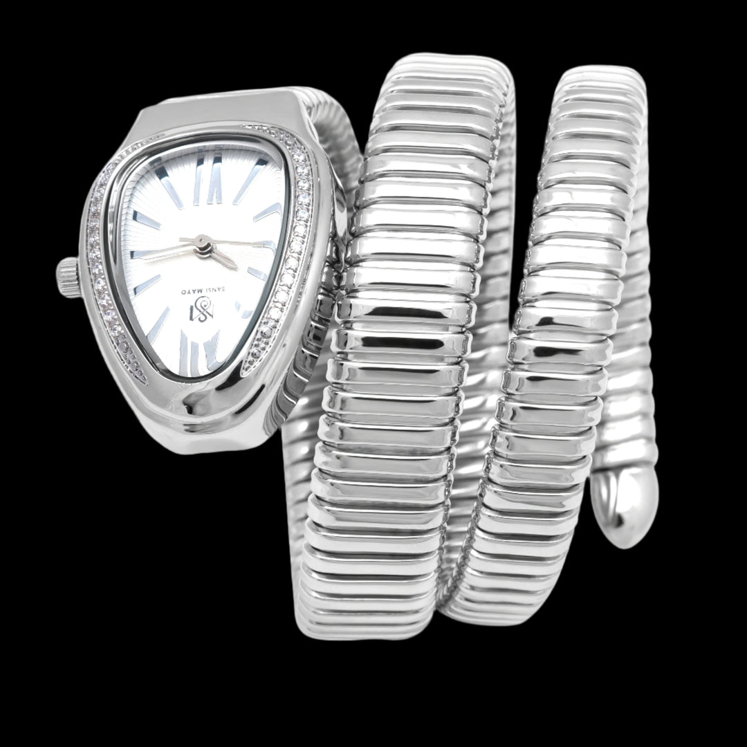 Sansi Mayo Womens Snake Steel Wrist Watch