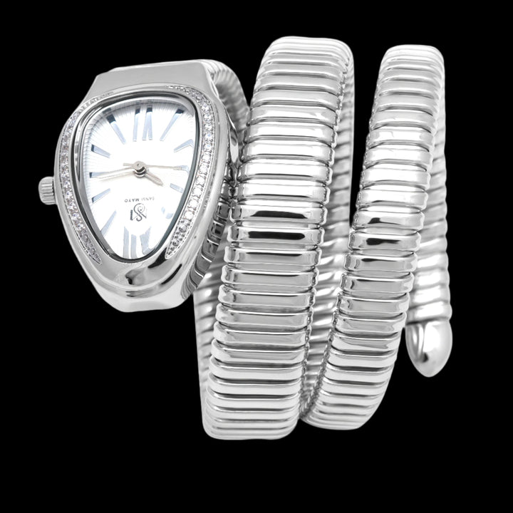 Sansi Mayo Womens Snake Steel Wrist Watch