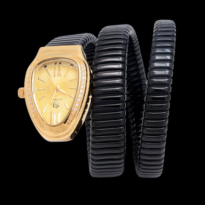 Sansi Mayo Womens Snake Steel Wrist Watch