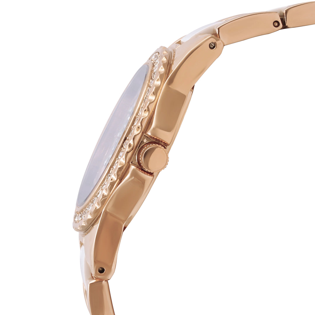 Tini Round Two Tone Radiance Rose Gold  Wrist Watch